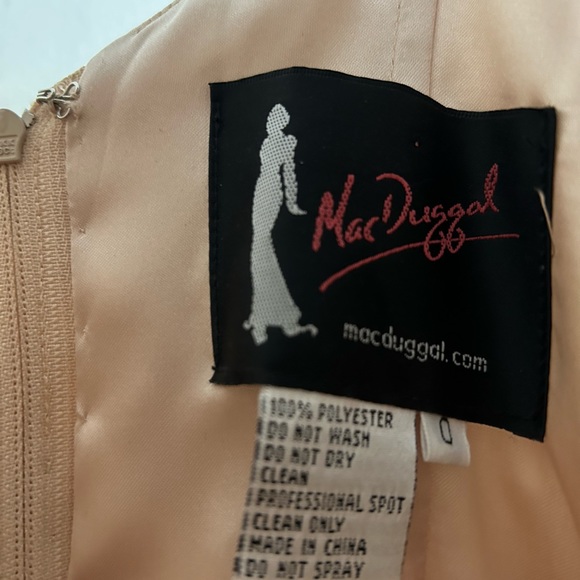 Mac Duggal Golden Gown - Picture 8 of 11